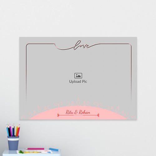 Love Frame Design: Landscape Acrylic Photo Frame with Image Printing – PrintShoppy Photo Frames