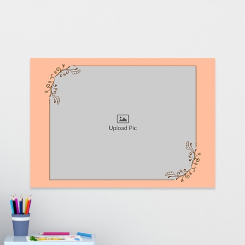 Vintage Floral Frame Design: Landscape Acrylic Photo Frame with Image Printing – PrintShoppy Photo Frames