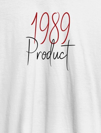 Established on Year On White Color Men T Shirts with Name, Text, and Photo