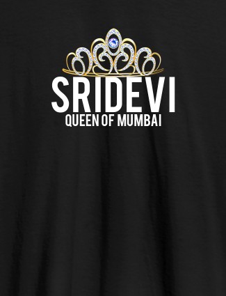 Queen of City Name and Text On Black Color Women T Shirts with Name, Text, and Photo Queen of City Name and Text On Black Color Women T Shirts with Name, Text, and Photo