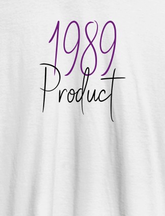 Established on Year On White Color Personalized Women Tshirt Established on Year On White Color Personalized Women Tshirt