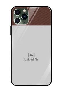 Apple iPhone 11 Pro Custom Glass Mobile Case  - Elegant Case Design