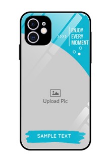 Apple iPhone 11 Custom Glass Mobile Case  - Happy Moment Design