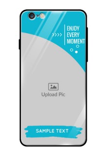 Apple iPhone 6 Plus Custom Glass Mobile Case  - Happy Moment Design