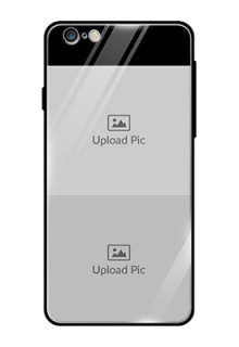 Iphone 6 Plus 2 Images on Glass Phone Cover