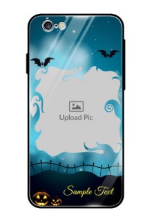 Apple iPhone 6 Custom Glass Phone Case  - Halloween frame design