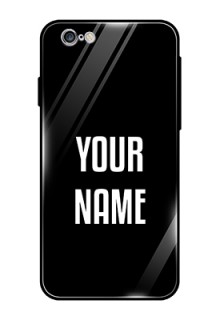 Iphone 6 Your Name on Glass Phone Case