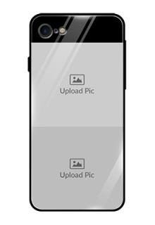 Iphone 7 2 Images on Glass Phone Cover