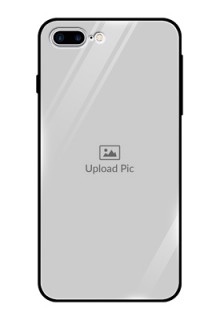 Apple iPhone 8 Plus Photo Printing on Glass Case  - Upload Full Picture Design