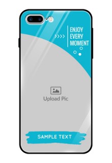 Apple iPhone 8 Plus Custom Glass Mobile Case  - Happy Moment Design