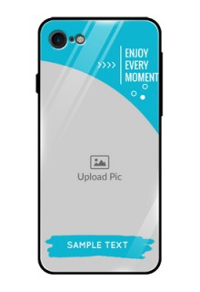 Apple iPhone 8 Custom Glass Mobile Case  - Happy Moment Design