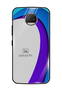 Moto G5s Plus Photo Printing on Glass Case  - Simple Pattern Design