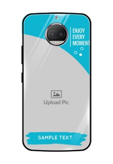 Moto G5s Plus Custom Glass Mobile Case  - Happy Moment Design