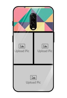 OnePlus 6T Custom Glass Phone Case  - Bulk Pic Upload Design