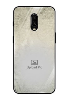 OnePlus 6T Custom Glass Phone Case  - with vintage design