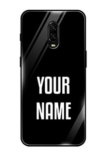 Oneplus 6T Your Name on Glass Phone Case