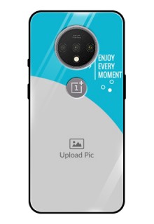 OnePlus 7T Custom Glass Mobile Case  - Happy Moment Design