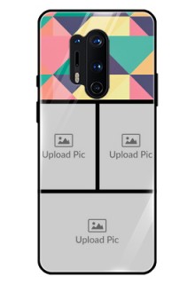 Oneplus 8 Pro Custom Glass Phone Case  - Bulk Pic Upload Design