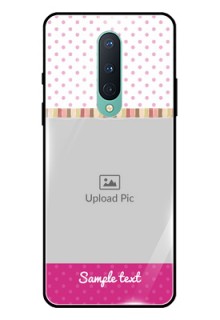 OnePlus 8 Photo Printing on Glass Case  - Cute Girls Cover Design
