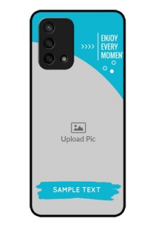 Oppo F19 Custom Glass Mobile Case - Happy Moment Design