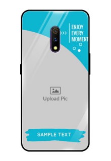 Oppo K3 Custom Glass Mobile Case  - Happy Moment Design