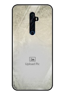 Oppo Reno 2F Custom Glass Phone Case  - with vintage design