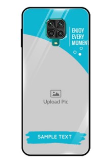 Poco M2 Pro Custom Glass Mobile Case  - Happy Moment Design