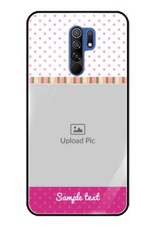 Poco M2 Reloaded Photo Printing on Glass Case  - Cute Girls Cover Design