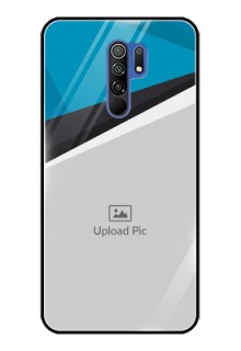 Poco M2 Reloaded Photo Printing on Glass Case  - Simple Pattern Photo Upload Design