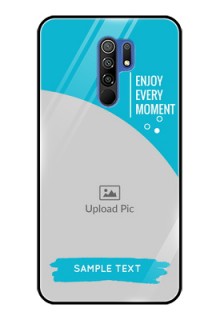 Poco M2 Reloaded Custom Glass Mobile Case  - Happy Moment Design