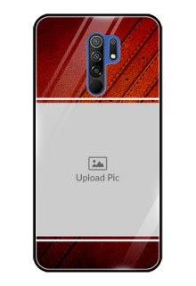 Poco M2 Personalized Glass Phone Case  - Leather Phone Case Design