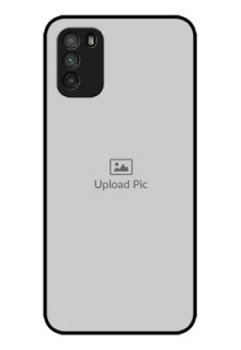 Poco M3 Photo Printing on Glass Case  - Upload Full Picture Design