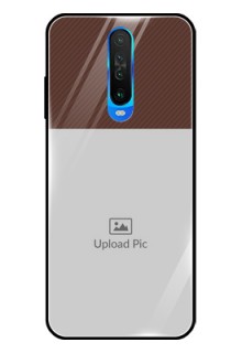 Poco X2 Custom Glass Mobile Case  - Elegant Case Design