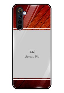Realme 6i Personalized Glass Phone Case  - Leather Phone Case Design