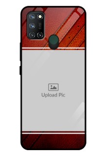 Realme 7I Personalized Glass Phone Case  - Leather Phone Case Design