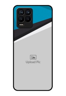 Realme 8 Pro Photo Printing on Glass Case - Simple Pattern Photo Upload Design