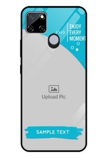 Realme C12 Custom Glass Mobile Case  - Happy Moment Design