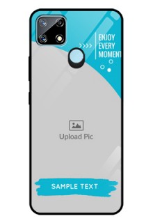 Realme Narzo 20 Custom Glass Mobile Case  - Happy Moment Design