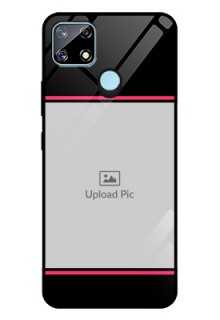 Narzo 30A Custom Glass Mobile Case  - with Add Text Design