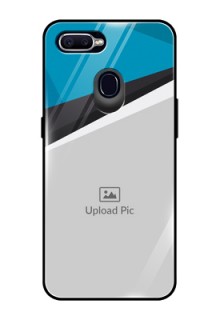 Realme U1 Photo Printing on Glass Case  - Simple Pattern Photo Upload Design