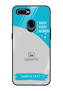 Realme U1 Custom Glass Mobile Case  - Happy Moment Design