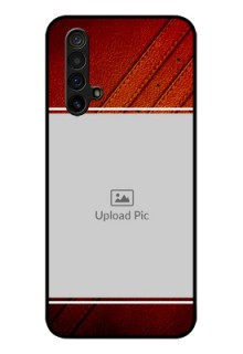 Realme X3 Personalized Glass Phone Case - Leather Phone Case Design