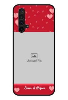 Realme X3 Custom Glass Phone Case - Valentines Day Design