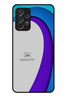 Galaxy A32 Photo Printing on Glass Case - Simple Pattern Design