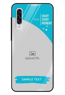 Samsung Galaxy A70s Custom Glass Mobile Case  - Happy Moment Design