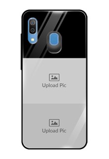 Galaxy M10s 2 Images on Glass Phone Cover