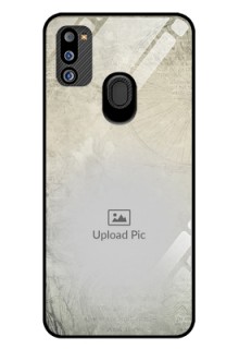 Galaxy M21 2021 Edition Custom Glass Phone Case - with vintage design