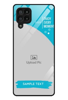 Galaxy M32 4G Custom Glass Mobile Case  - Happy Moment Design