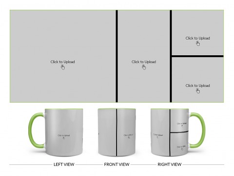 4 Pic Upload Upload Design For Multiple Occasions Design On Dual Tone Light Green Mug 4 Pic Upload Upload Design For Multiple Occasions Design On Dual Tone Light Green Mug