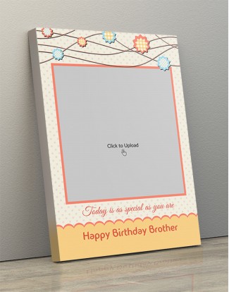 Photo Canvas Frames 12x17 - Today Is As Special Quotation  Design Photo Canvas Frames 12x17 - Today Is As Special Quotation  Design